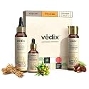 Vedix Ayurvedic Dandruff 3 Pc Kit | Normal/Oily &amp; Straight Hair |Oily Scalp