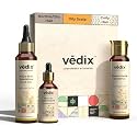 Vedix Ayurvedic Anti-Hairfall 3 Pc Kit | Oily Scalp &amp; Curly Hair
