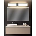 12 Watts Modern LED Vanity Light or Bath Bar|Pack of 3|Chrome Panel|Indoor Light for Bathroom, Makeup Table Over Mirror, Living Room and Bedroom|Warm White
