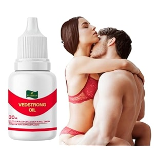 vedstrong oil  natural massage lubricant for men  30 ml