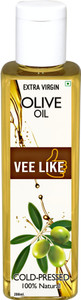 vee like extra virgin olive oil - cold pressed pure  natural for cooking eating skin  hair olive oil 200 ml