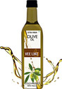 VEE LIKE Extra Virgin Olive Oil - Cold Pressed, Pure & Natural. For Cooking, Eating, Skin & Hair Olive Oil (500 ml)