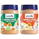 VEEBA Carrot And Cucumber Sandwich Spread, 250 Gm & Cheese And Chilli Sandwich Spread, 250 Gm
