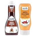 Veeba Harissa Chilli Cumin Dressing, 300g & Veeba Sauces, Barbeque Sauce, 330g