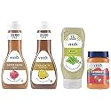 Veeba Mint Mayonnaise, 300g and Tandoori Mayonnaise, 250g - Pack of 2Veeba Sweet Onion Sauce, 350g and Vinaigrette Salad Sauce,320g - Pack of 2