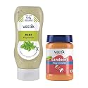 Veeba Mint Mayonnaise, 300 Grams and Tandoori Mayonnaise, 250 Grams - Pack of 2