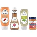 Veeba Mint Mayonnaise, 300g and Tandoori Mayonnaise, 250g - Pack of 2Veeba Sweet Onion Sauce, 350g and Chipotle Southwest Dressing, 300g - Pack of 2