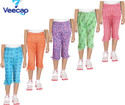 Veecap Capri For Girls Casual Printed Cotton Blend