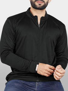 Veehaus Full Sleeve Solid Men Jacket