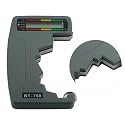 Battery Tester Dial Type for Aa AAA 9v Batteries Compact Handheld