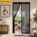 VEENOVA Auto Closing Magnetic Net Door 120210cmBlack