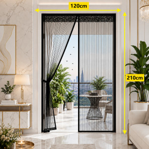 VEENOVA Mosquito Curtain for Door Magnetic Net