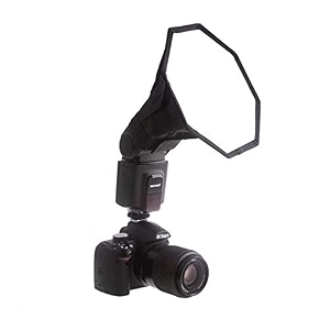 veepro universal portable quick setup speedlite octagona diffuser softbox for nikon canon speedlite octagon diffuser studio softbox flash diffuser for cameras 9inch