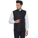 Veera Paridhaan Men39s Jacquard Printed Nehru Jacket
