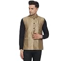 Veera Paridhaan Men39s Jacquard Printed Nehru Jacket
