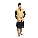 Veera Paridhaan Men39s Poly Cotton Jute Nehru