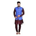 Veera Paridhaan Men39s Poly Cotton Jute Nehru