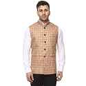 Veera Paridhaan Men39s Poly Cotton Jute Nehru