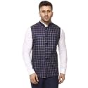 Veera Paridhaan Men39s Poly Cotton Jute Nehru