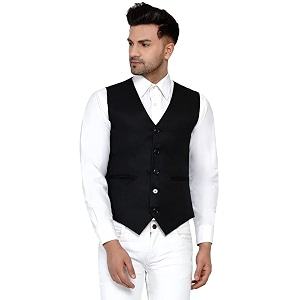 veera paridhaan men39s solid waistcoat