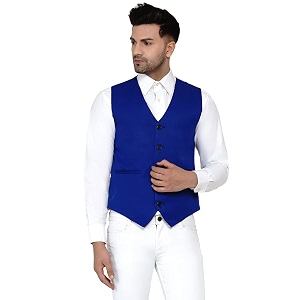 veera paridhaan men39s solid waistcoat