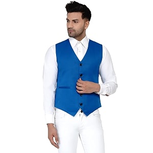 veera paridhaan men39s solid waistcoat