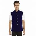 Veera Paridhaan Men39s Velvet Solid Nehru Jacket