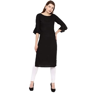 Veera Paridhaan Womens Rayon Straight Kurti
