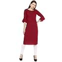 Veera Paridhaan Women39s Rayon Straight Kurti