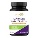 Preach Pharma Veg Advanced Skin Formula with Liposomal Vitamin C, Glutathione, CO Enzyme Q10, Astaxanthin, Vit D3 K2 MK7, For Aging Signs For Pigmentation, Dull & Uneven Skin Tone - 30 Veg Tablets