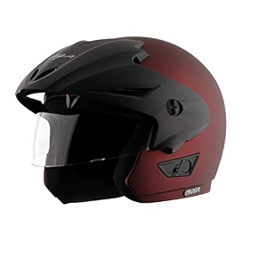 vega cruiser wp dull burgundy helmet-l