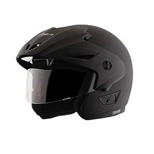 vega vega cruiser wp dull black helmet-l