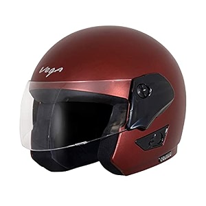 cruiser dull burgundy helmet-m
