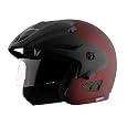 Vega Cruiser W/P Dull Burgundy Helmet-L