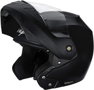 VEGA CRUX BLACK Motorbike Helmet
