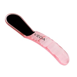 vega dual-sided pedicure foot file  foot scrubber for dead skin callus amp cracked heels removal  smooth amp soft feet  ergonomic handle  reusable pedicure tool for men amp women  home amp salon use pd-06n