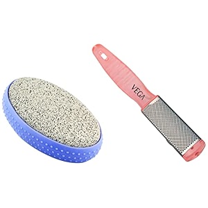 vega foot smoother and massager 2 in 1 amp vega pedicure file - dual side