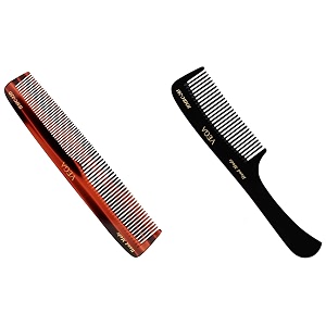 vega graduated dressing comb brown amp vega handcrafted grooming comb for professional styling