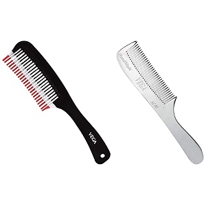 vega grooming comb silver 37 g amp vega detangling comb 2 row