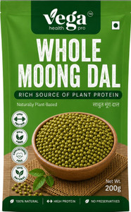 vega health pro Unpolished Moong Dal Whole