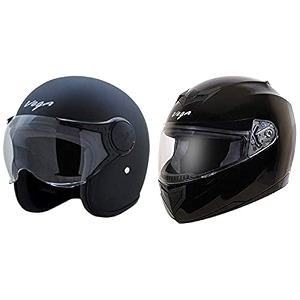 vega jet wvisor dull black helmet-l amp black helmet-l