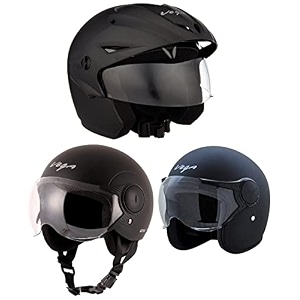 vega jet wvisor dull black helmet-lampvega atom dull black helmet-mampvega cruiser cr-wp-dk-m open face helmet with peak dull black m