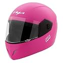 Vega Junior Buds ISI Certified Lightweight Full Face Helmet for Kids/Youth/Women /with Clear Visor(Pink, Size:XS)