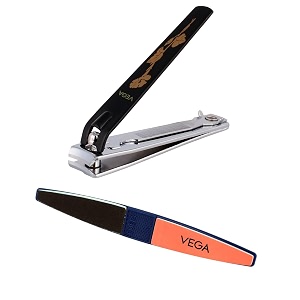 vega large nail clippernail brush 2 pieces