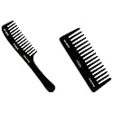 Vega Large Shampoo Comb, Black &amp; Vega Shampoo Comb, Black