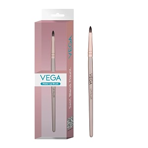 vega lip filler makeup brush with wooden handle for flawless finish lipstick mbn-13
