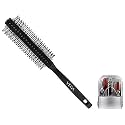 VEGA Manicure Set (Pack Of 8) - Silver &amp; VEGA Round Brush For Men &amp; Women, (R3-RB), Color May Vary
