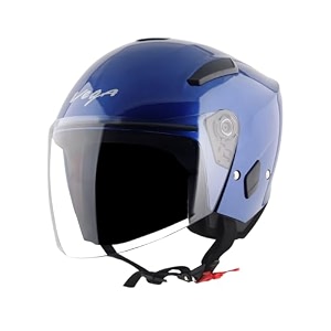vega orion open face motorcycle helmet with lightweight shell shock absorbing liner comfortable interior ventilated fit durable build and trendy anthracite finish anthracite-l