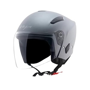 vega orion open face riding helmet with matte shell comfortable liner shock absorbing interior ventilated fit durable build and modern dull anthracite styling dull anthracite-m