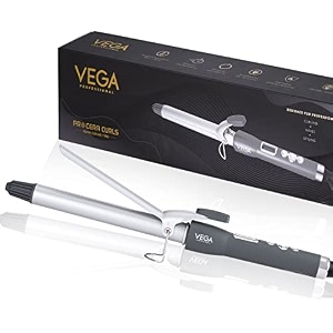 vega professional pro curl master multi tong hair curler for women hair styler with 4 tourmaline ceramic barrels lcd display amp 60c-220c temperature control tight amp loose curls salon use vppct-09
